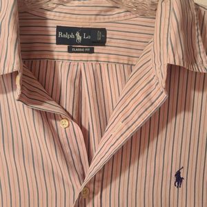 Mens Ralph Lauren Button Down Long Sleeve Shirt Sz XXL